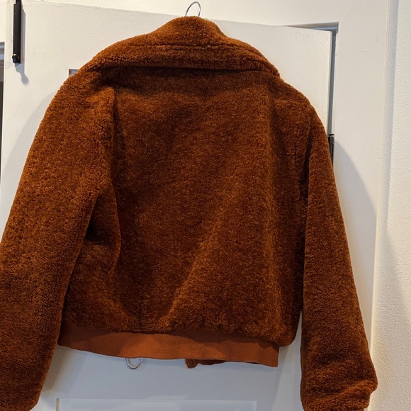 Blank NYC Faux Fur Jacket in Level Up - Picture 6 of 7